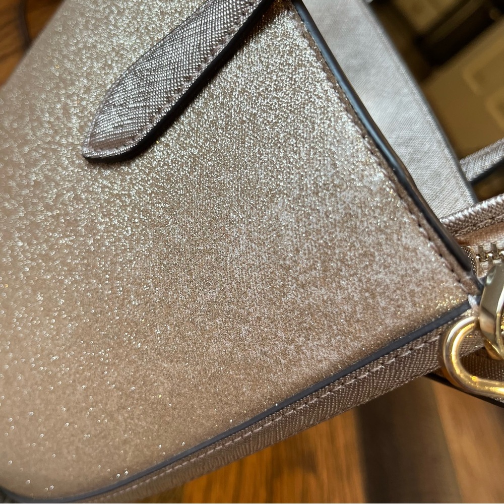 Kate Spade Glitter Gold Satchel Bag - Picture 10 of 16